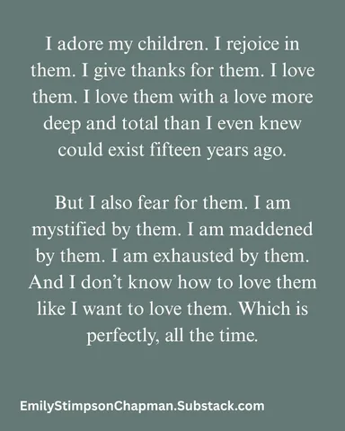 emilystimpsonchapman Instagram post about Parenthood