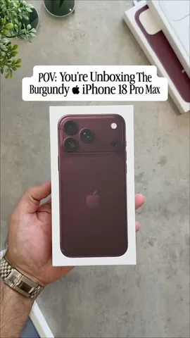emkwan Instagram post about IPhone 18 Pro Max unboxing