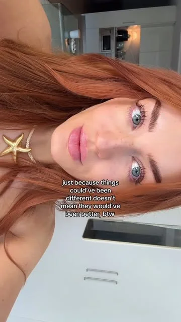 emmalouisie Instagram post about Embracing change