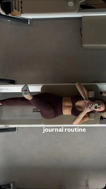 emmalouisie Instagram post about Journaling routine