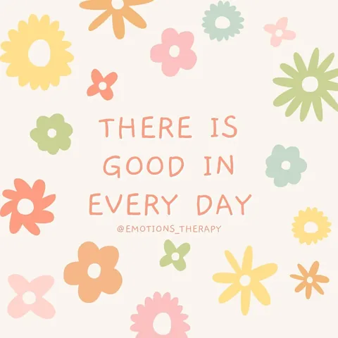 emotions_therapy Instagram post about Optimism and self care