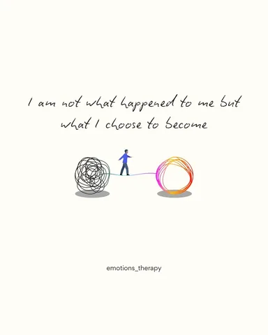 emotions_therapy Instagram post about Affirmations