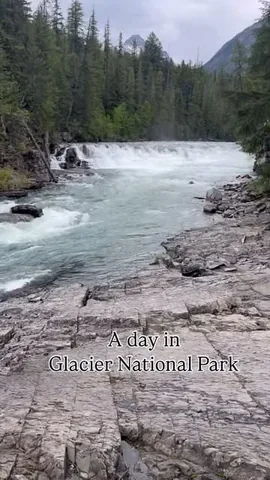 emptynesters_hittheroad Instagram post about Glacier National Park
