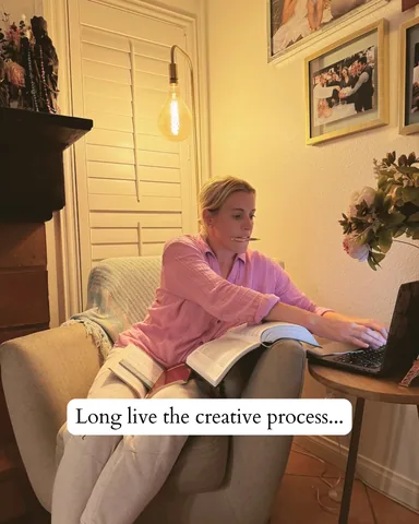 emwilss Instagram post about Creative work and faith