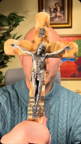 epicdailycatholic Instagram post about Christian teaching on love and commandments