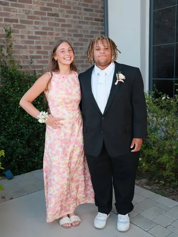 ericapatten Instagram post about Homecoming dance