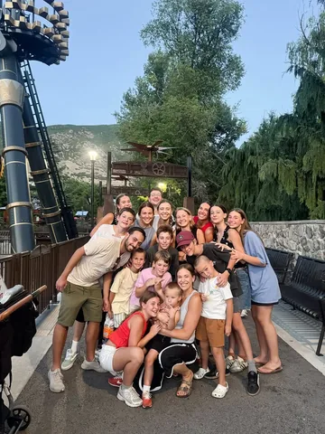 ericapatten Instagram post about Family summer gathering