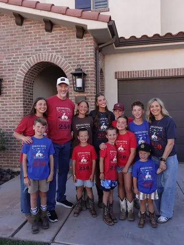 ericapatten Instagram post about Family weekend getaway