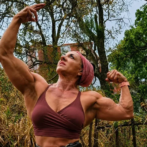 evagzman58_ifbbpro Instagram post about Long term bodybuilding journey