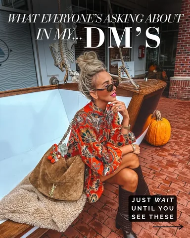 everyday_abby Instagram post about Women’s fall fashion