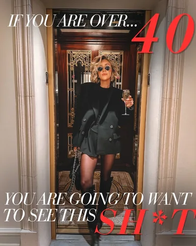 everyday_abby Instagram post about Style for women over 40