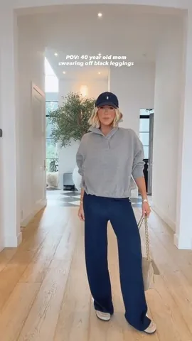 everyday_abby Instagram post about Back to school fashion for mothers