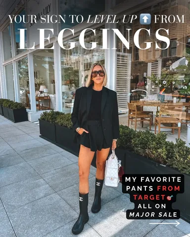 everyday_abby Instagram post about Target everyday pants