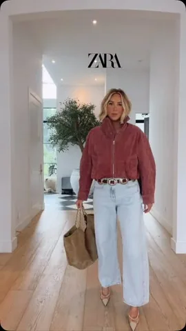 everyday_abby Instagram post about Zara jackets and denim