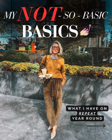 everyday_abby Instagram post about Wardrobe basics