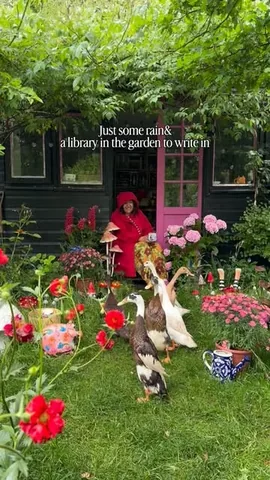 excusemyreading Instagram post about Garden conditions