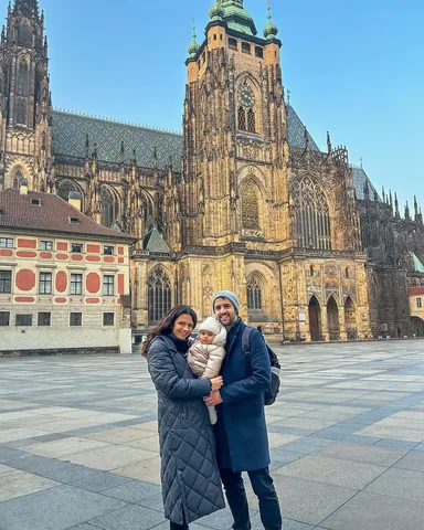 explorlands Instagram post about Prague family travel