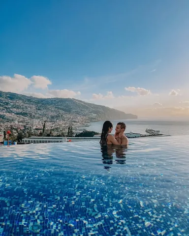 explorlands Instagram post about Madeira travel ebook