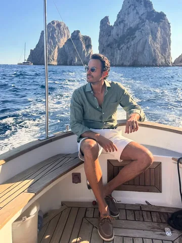 fabioattanasio Instagram post about Capri travel