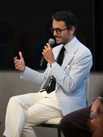fabioattanasio Instagram post about Menswear panel