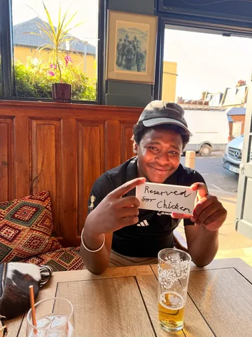 fadzi_chickers Instagram post about Emotional investment