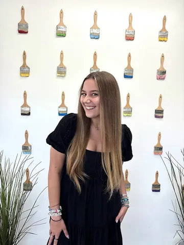 faithhjuliette Instagram post about Hair transformation