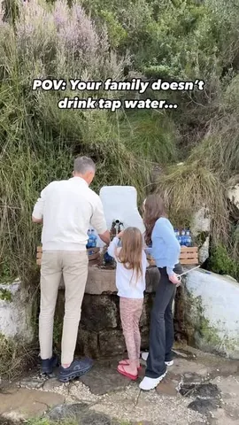 familyfizz Instagram post about Spring water collection