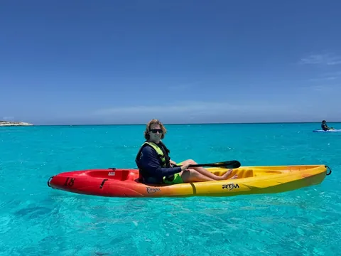 familyfunpack Instagram post about Bahamas travel