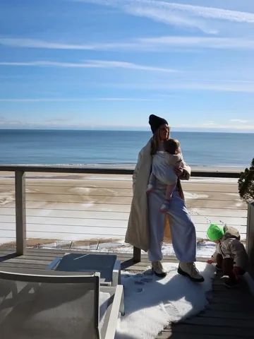 fashionambitionist Instagram post about Winter coastal weekends