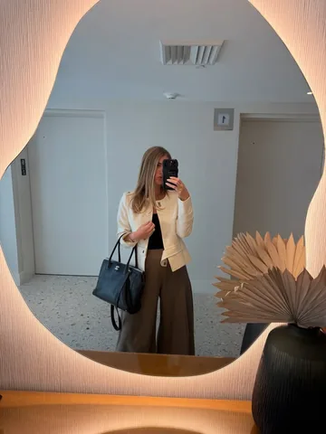 fashionambitionist Instagram post about Work outfits