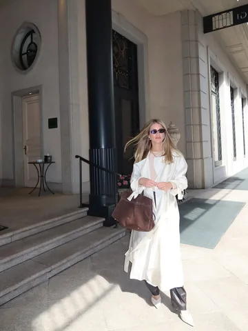fashionambitionist Instagram post about Milan work trip