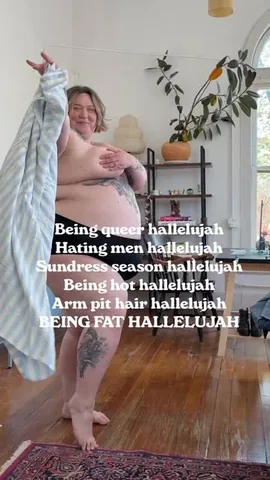 fatgirlflow Instagram post about Body autonomy