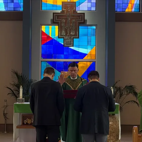 fathercapo Instagram post about Catholic higher education