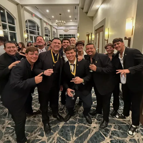fathercapo Instagram post about Fraternity community