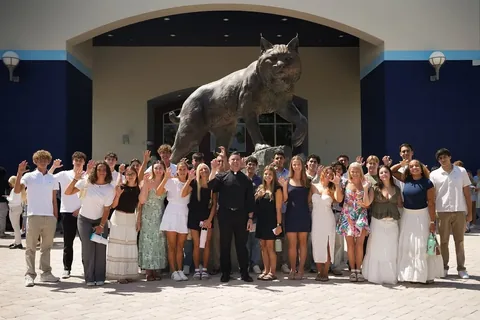 fathercapo Instagram post about University welcome