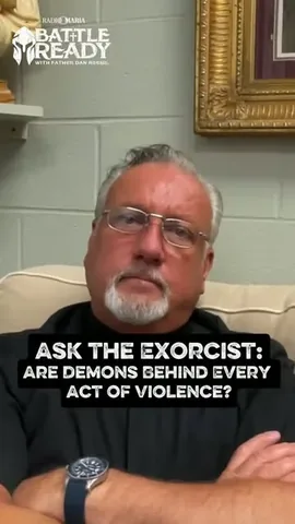 fatherdanreehil Instagram post about Violence and demonic influence