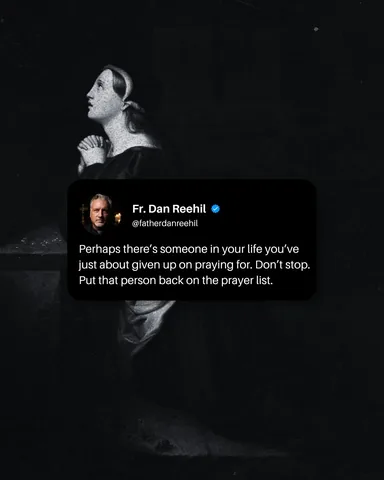 Father Dan Reehil Instagram post thumbnail