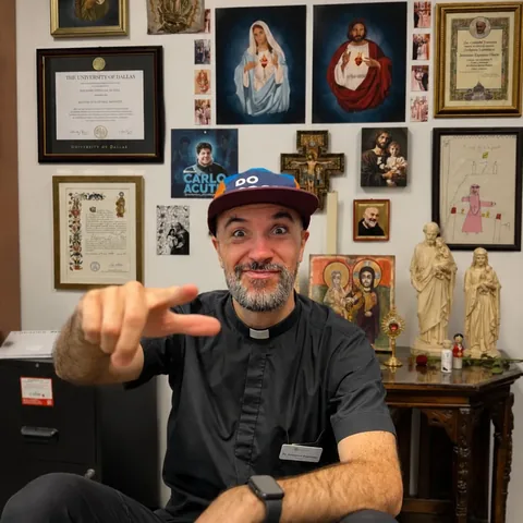 father.jero Instagram post about Personal faith and healing journey