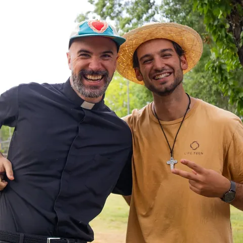 father.jero Instagram post about Youth ministry service experience