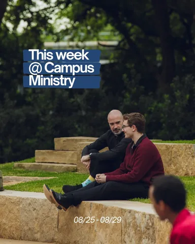 father.jero Instagram post about Campus ministry events