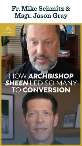 fathermikeschmitz Instagram post about Fulton Sheen