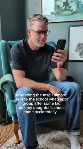 father_of_daughters Instagram post about Back to school mishap