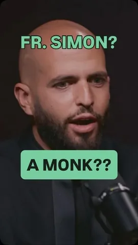 father_simon Instagram post about Monastic vocation