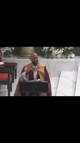 father_simon Instagram post about Christian homily