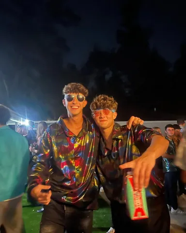 fazemegga Instagram post about Disco themed lifestyle moment