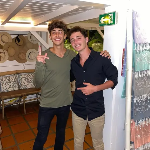 fazemegga Instagram post about Celebrity meeting