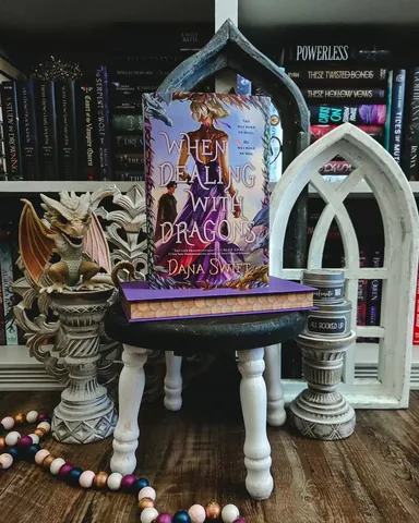 fearyourex Instagram post about When Dealing with Dragons book feature