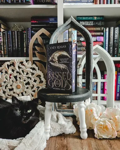 fearyourex Instagram post about Kissed by the Gods book feature
