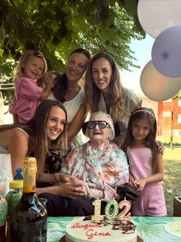 federica_braidotti Instagram post about Celebrazione della nonna