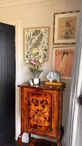 fernemccann Instagram post about Antique shopping
